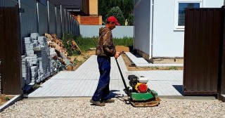 Устройство въезда на участок Щербинка, цена от 49897 руб.